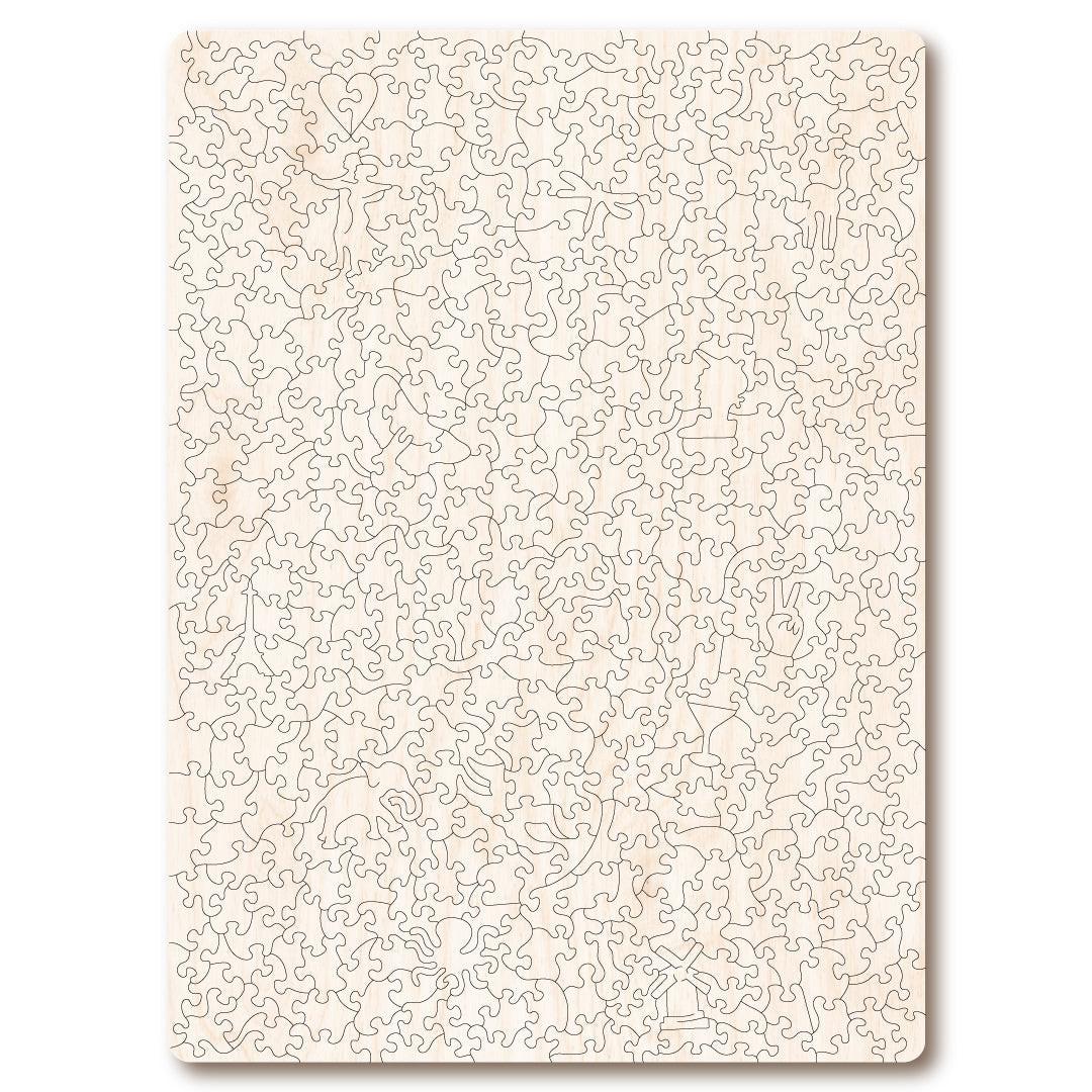 Nice, Le Guéridon – Artisan™ Wooden Jigsaw Puzzle.