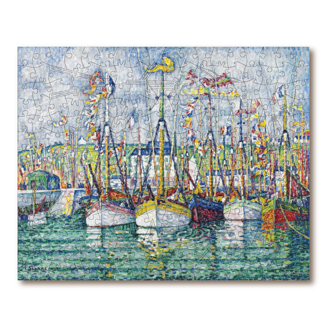 Blessing of the Tuna Fleet – Wooden Jigsaw Puzzle.