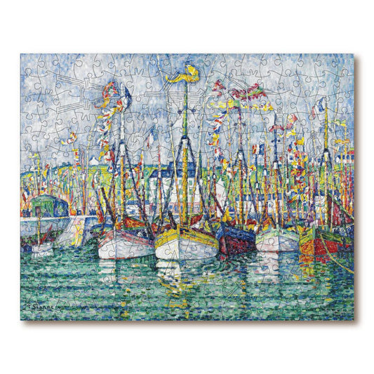 Blessing of the Tuna Fleet – Wooden Jigsaw Puzzle.