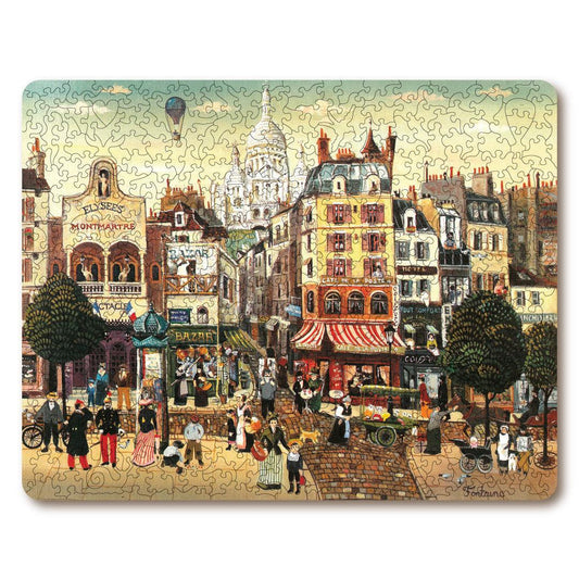 Sacré-Cœur – Artisan™ Wooden Jigsaw Puzzle, 466 Pieces (7mm Edition).