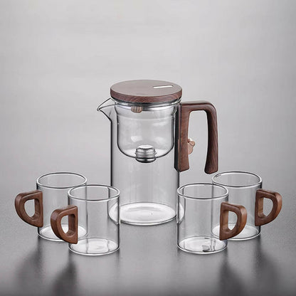 Elegant Glass Tea Pot Kettle with Infuser – Perfect for Tea Lovers (520ML/720ML).