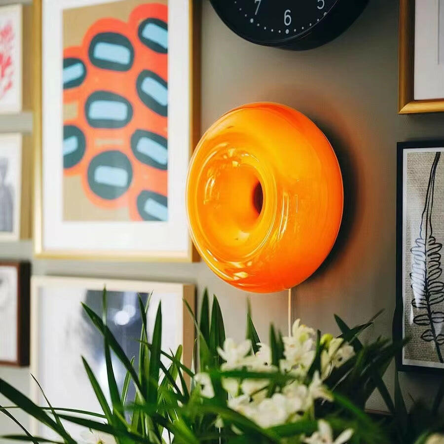 Nordic Doughnut Lamp - Soft Ambient Glow for Cozy Interiors, Perfect for Homes, Cafés & Studios!.