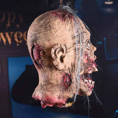 Realistic Halloween Severed Head Prop – Scary Dummy for Haunted House & Zombie Party Decor