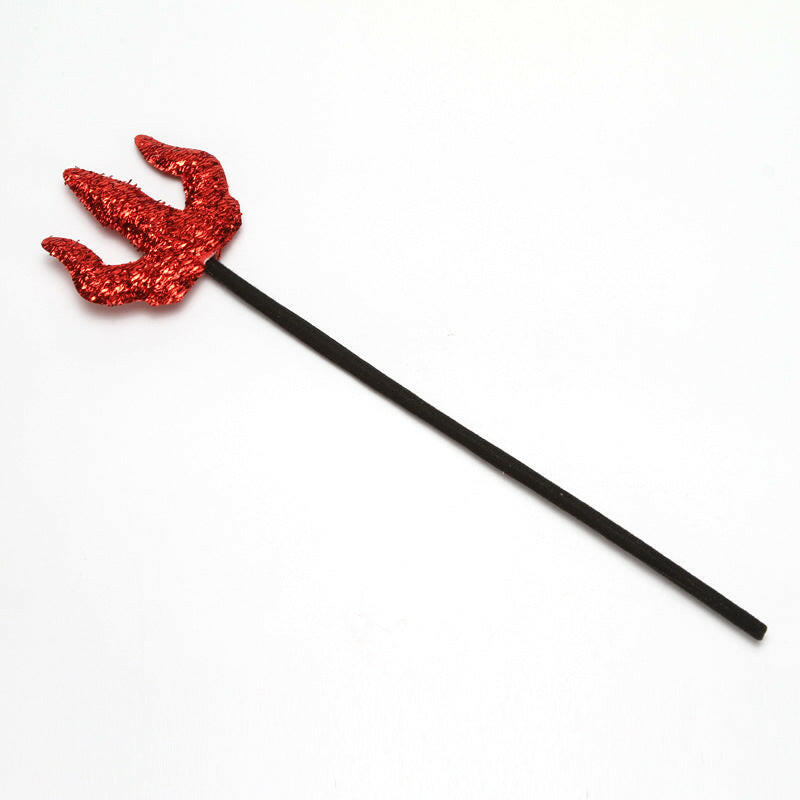Halloween Horn and Trident Headband Set – 2PCS Devil Costume Accessories for Parties and Festive Decor