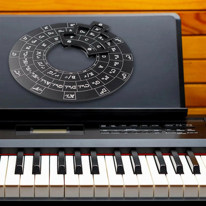 Circle of Fifths Guitar Chord Wheel.  The perfect gift for guitarists! Master chord progressions & music theory effortlessly . Order today!.