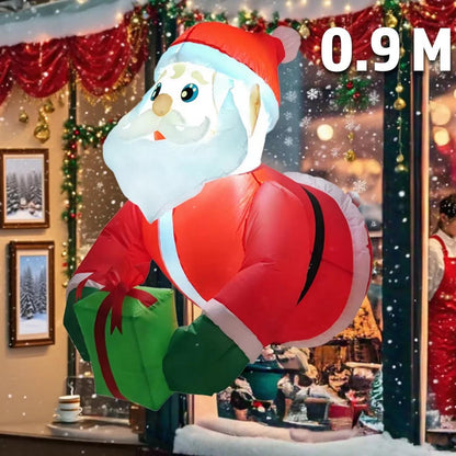 8FT Christmas Inflatable Collection – Nutcracker, Santa, Gingerbread, Snowman & Gnome Variants with LED Lights.