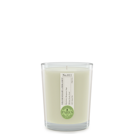 WILD ROSEMARY & BERGAMOT 180G CANDLE.