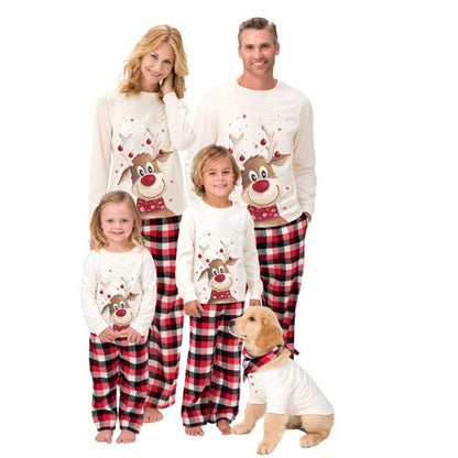 Matching Christmas Pajamas – Festive Family Sets with Reindeer.