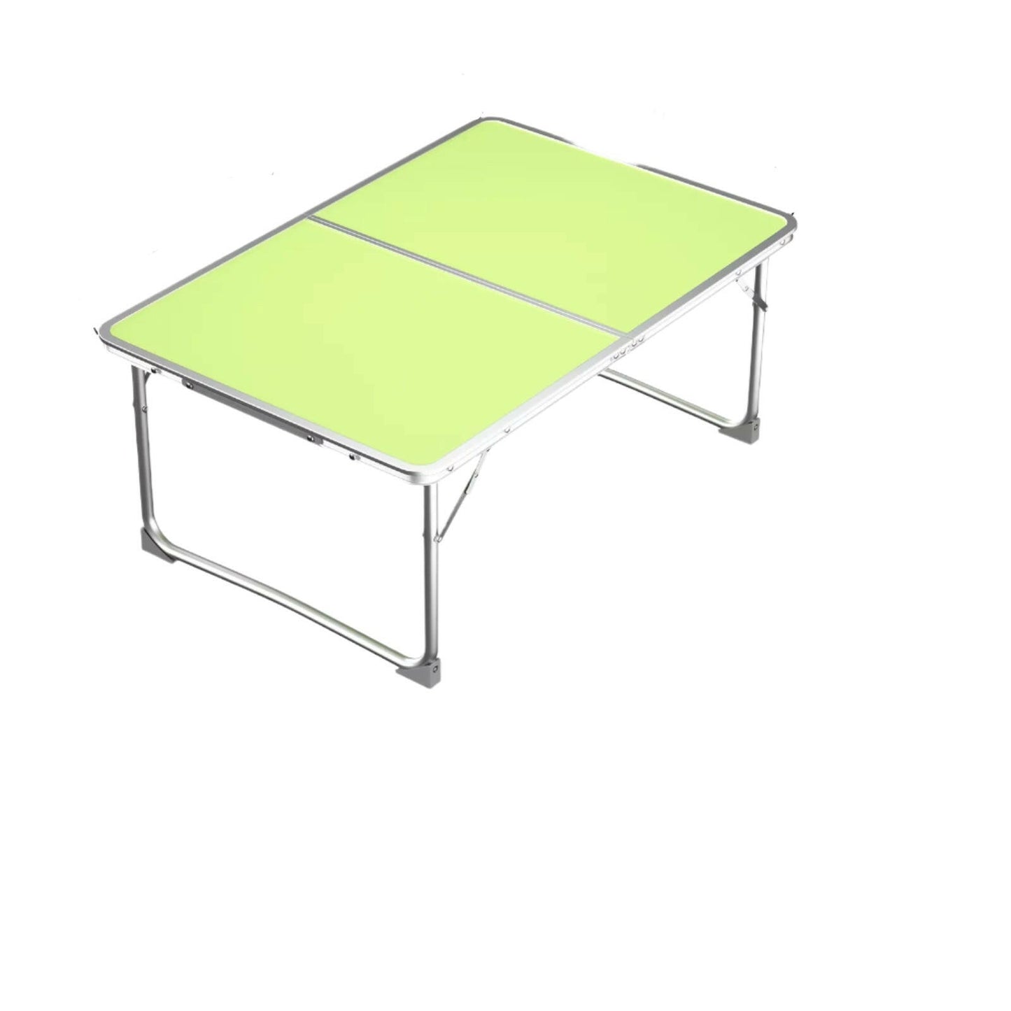 Compact Aluminium Folding Picnic Table for Outdoor Use, 60x40x26 cm.