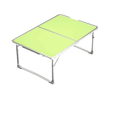 Compact Aluminium Folding Picnic Table for Outdoor Use, 60x40x26 cm.