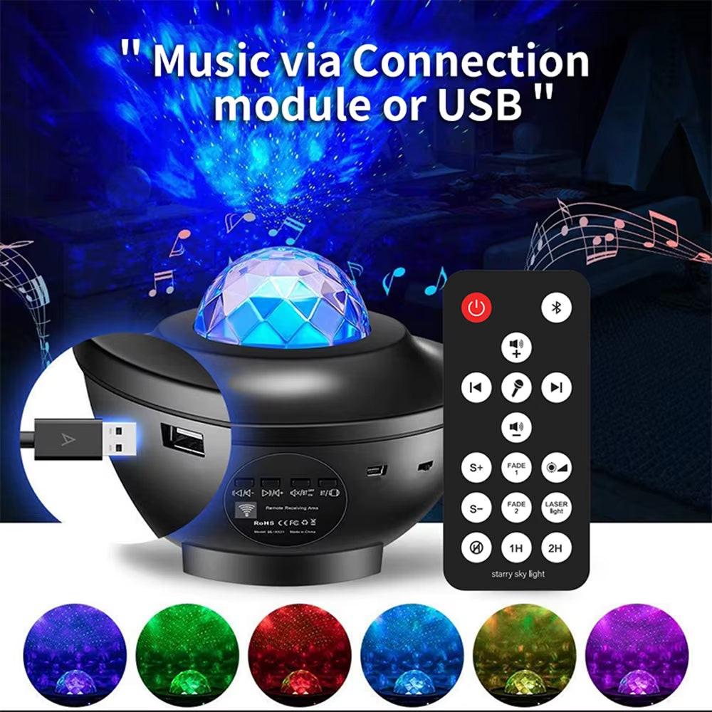 Bring the Universe Home – Galaxy Projector with Music & 21 Starry Modes.