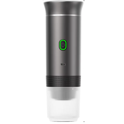 Portable 3-in-1 Wireless Espresso Maker - Perfect for Car, Home, and Camping!.