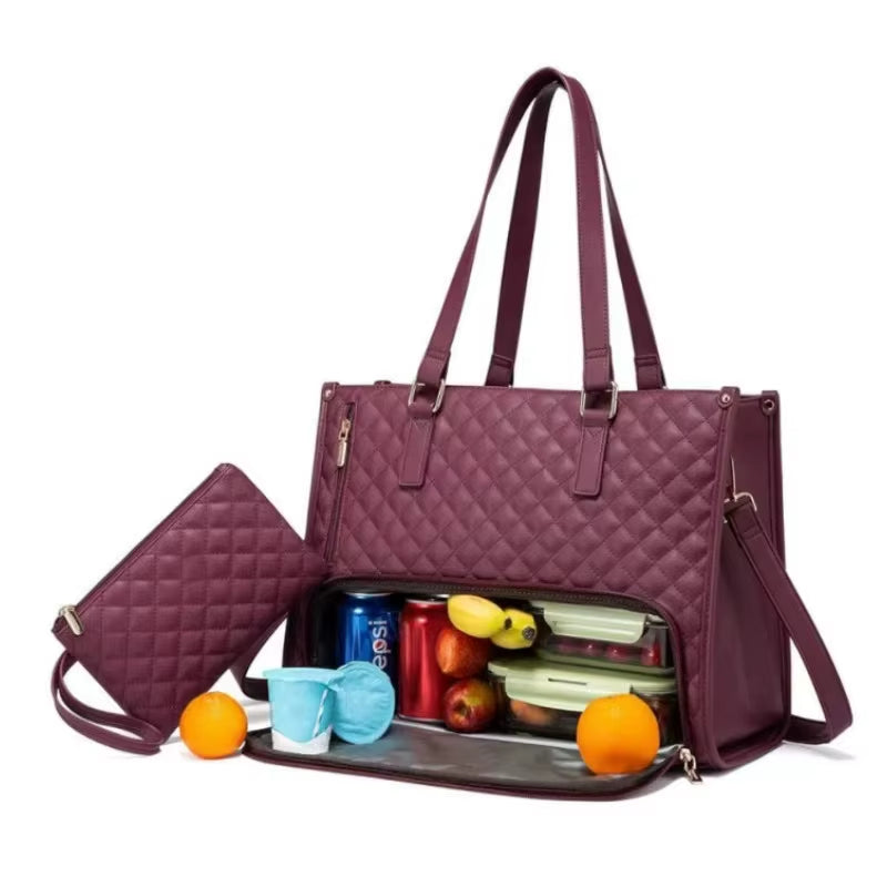 Convertible Lunch Tote Bag – Insulated, Waterproof & Spacious Work, Travel & Play