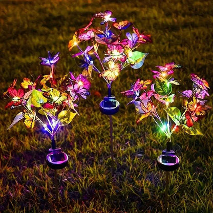 Solar Butterfly Garden Light – Stunning Decorative Outdoor Illumination.