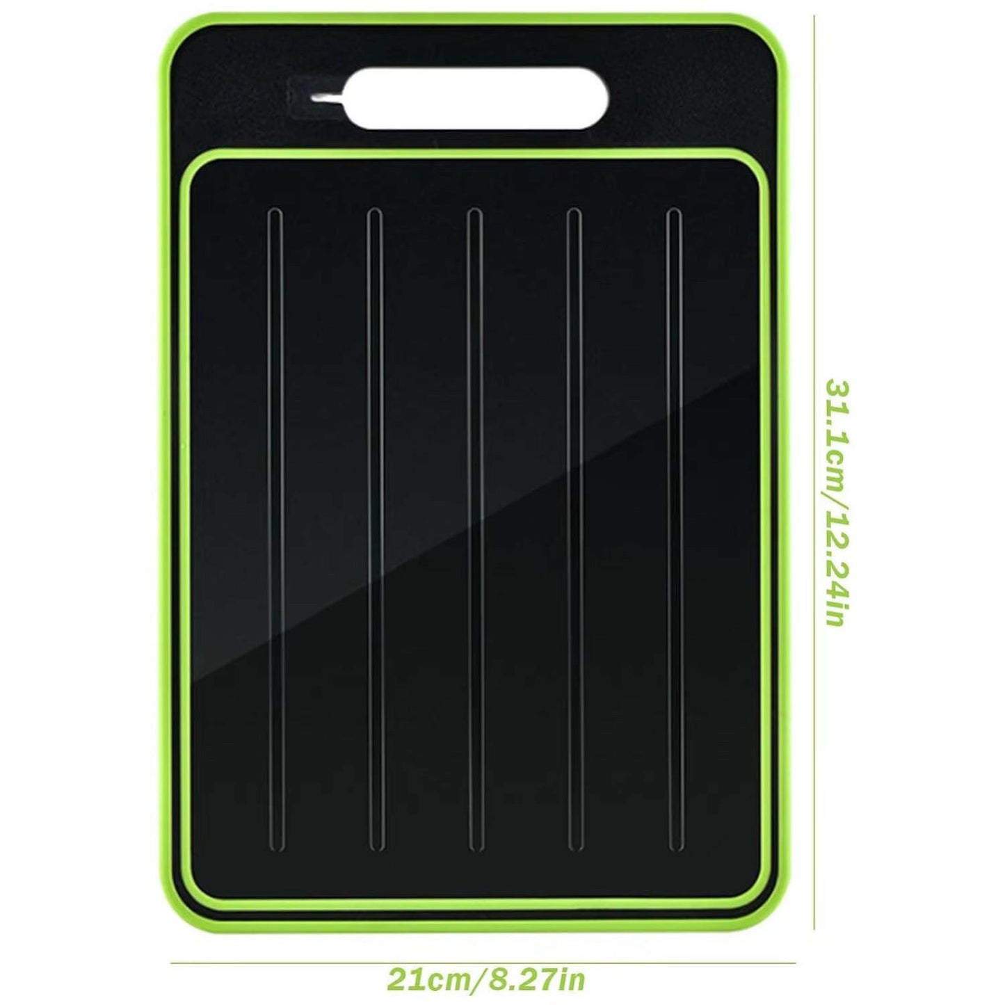 4-in-1 Miracle Melt Defrosting Board – Cutting, Grating & Sharpening.
