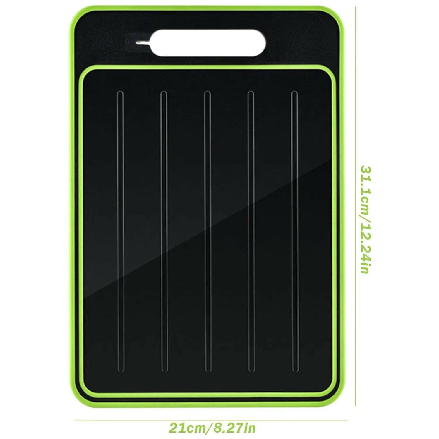 4-in-1 Miracle Melt Defrosting Board – Cutting, Grating & Sharpening.