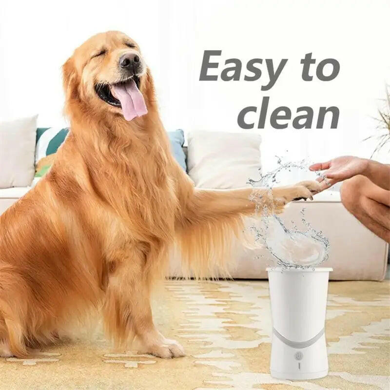 Revolutionary Automatic Dog Paw Cleaner – Portable Silicone Foot Washer for Small & Medium Dogs.