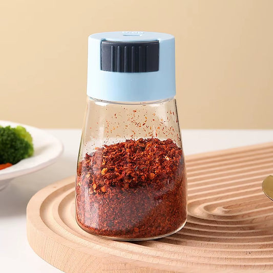 Dustproof 0.5G Press Type Seasoning Container - Perfect Salt Dispenser for Your Kitchen!