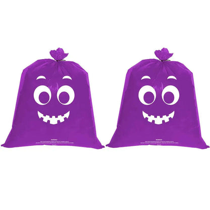 Halloween Outdoor Decorations for Home Pumpkin Plastic Garbage Leaf Bags Yard Decor Lawn Bag Happy Halloween Party Props 2024