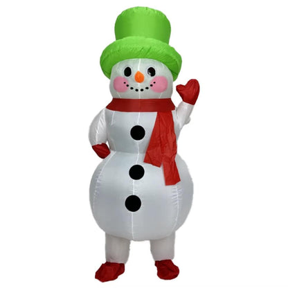 Inflatable Christmas Costumes – Humorous Holiday Outfits for Adults & Kids.