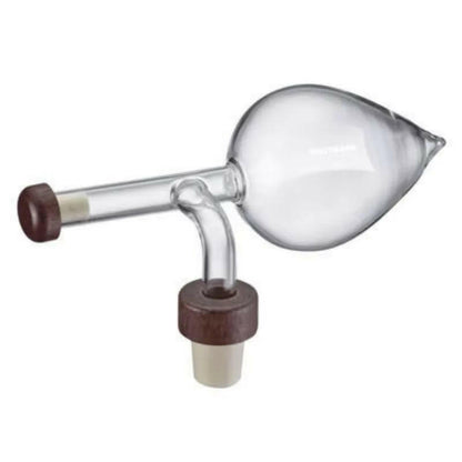 Elegant Red Wine Aerator & Pourer - Portable Round & Flask Shaped Glass Decanter Spout.