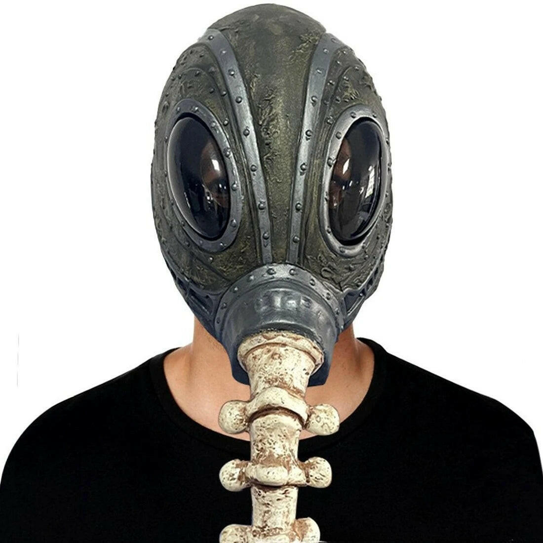The Sandman Latex Mask – God of Dreams Horror Headgear for Halloween and Cosplay