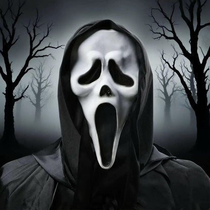 Scream Ghost Face Mask – Official Horror Movie Replica for Halloween and Cosplay