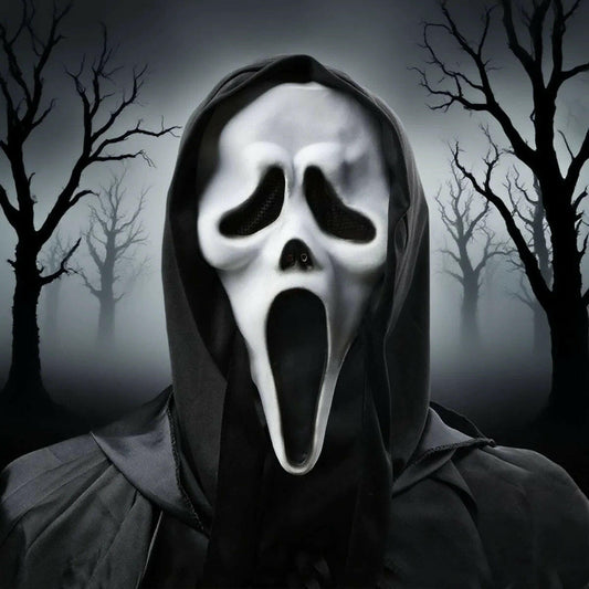 Scream Ghost Face Mask – Official Horror Movie Replica for Halloween and Cosplay