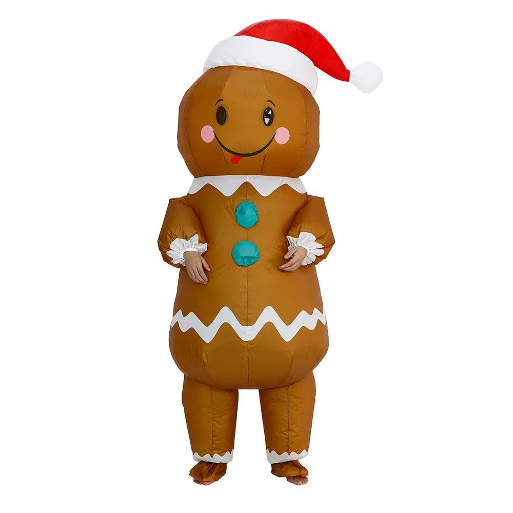 Inflatable Christmas Costumes – Humorous Holiday Outfits for Adults & Kids.
