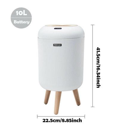 Smart Motion Sensor Trash Can - Automatic Lid, Odor Control & Stylish Design for Modern Homes & Offices!.