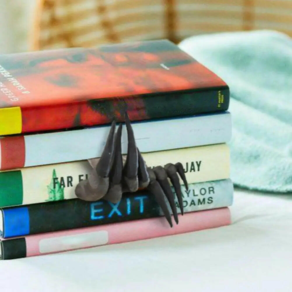 Devil’s Hand Resin Bookmark – Thriller-Themed Halloween Gift for Adults & Book Lovers