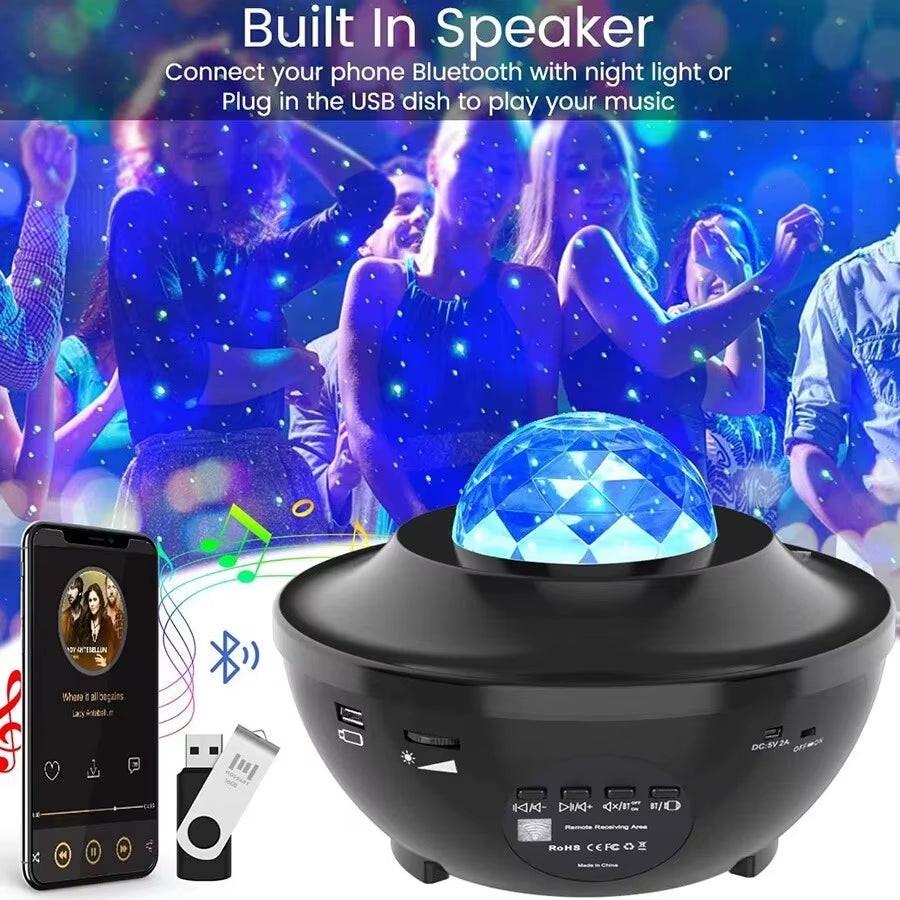 Bring the Universe Home – Galaxy Projector with Music & 21 Starry Modes.