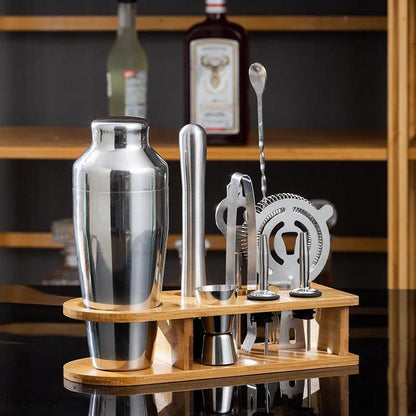 750ml Stainless Steel Cocktail Shaker Set – Professional Bartending Made Simple.