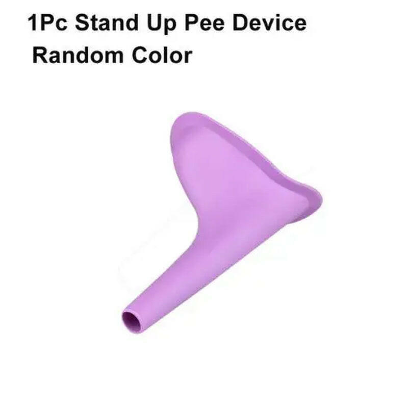Portable Female Urinal - Soft Silicone & Disposable Paper for Outdoor Adventures, Festivals, and Emergencies!.