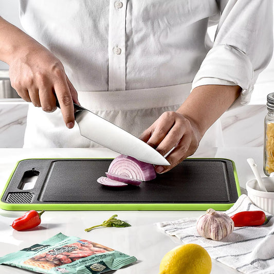 4-in-1 Miracle Melt Defrosting Board – Cutting, Grating & Sharpening