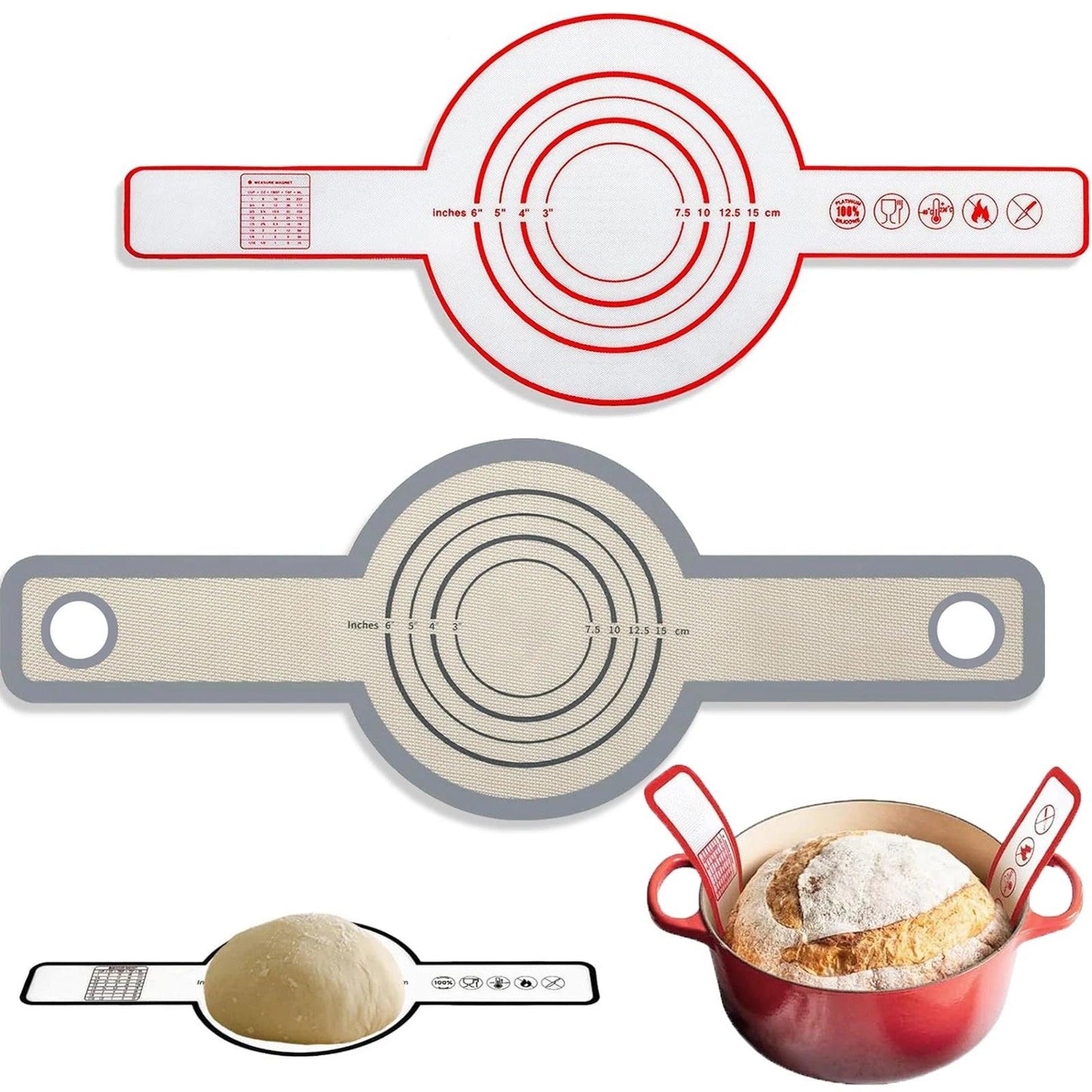 Silicone Bread Sling – Perfect for Dutch Oven Baking.