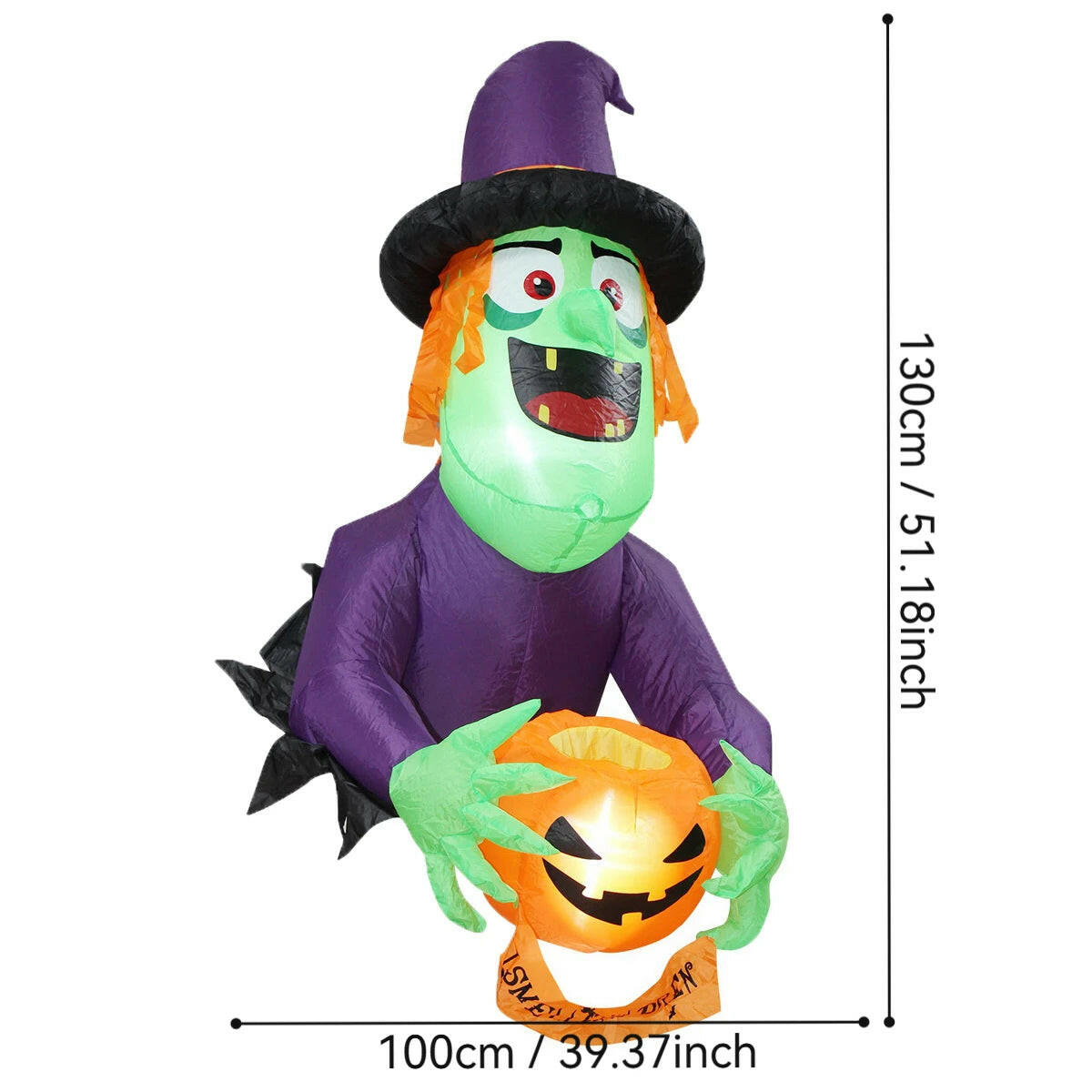 Inflatable Halloween Outdoor Decorations – Alien, Ghost Pumpkin, and Skeleton Dachshund Blow-Up Props for Lawn, Garden, and Party Displays