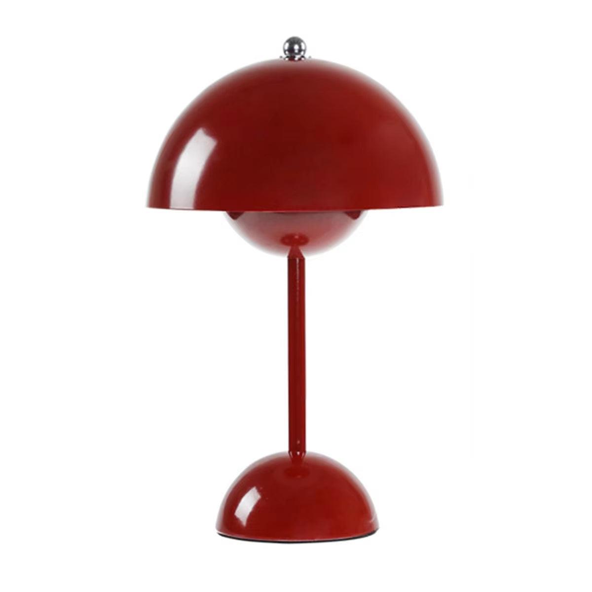 Mushroom Touch Lamp – Rechargeable LED Table Light for Bedroom & Dining.