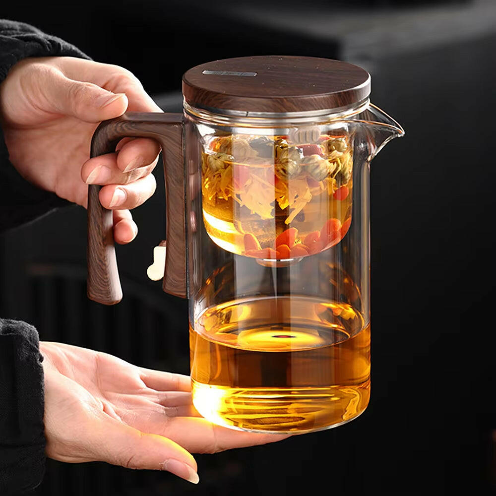 Elegant Glass Tea Pot Kettle with Infuser – Perfect for Tea Lovers (520ML/720ML).