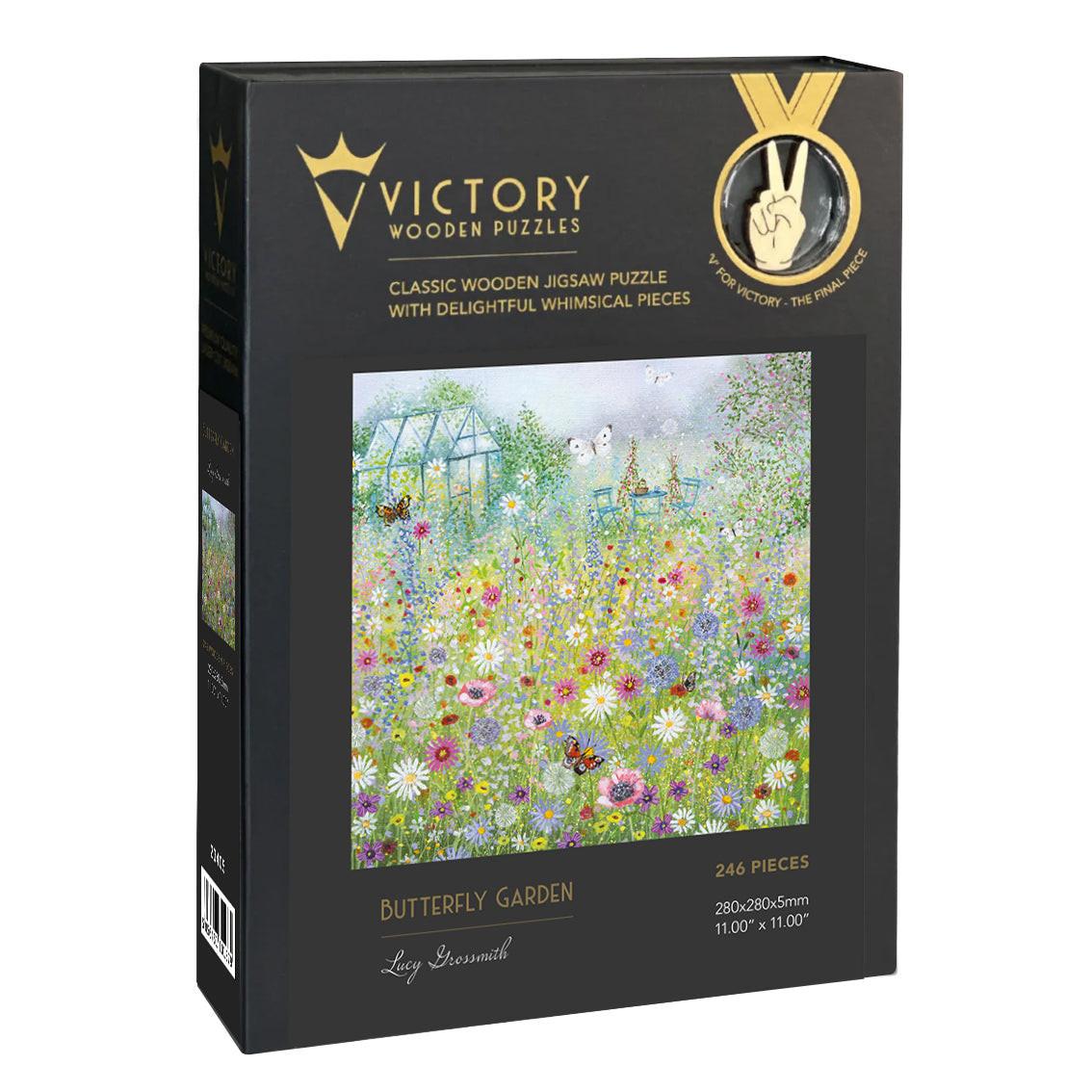 Butterfly Garden – Wooden Jigsaw Puzzle.
