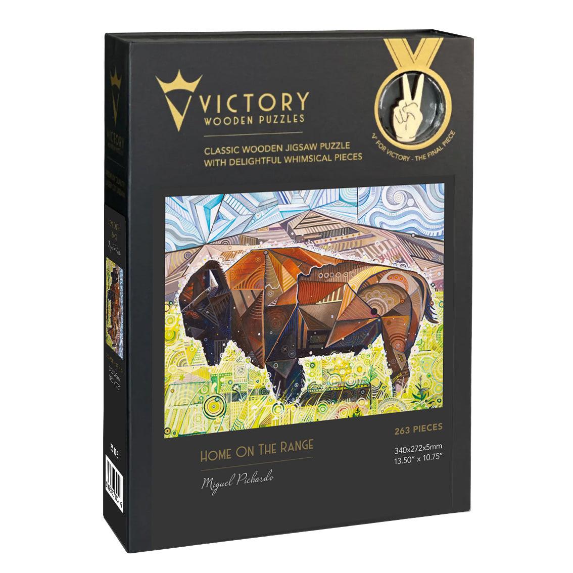 Home On The Range Wooden Puzzle.