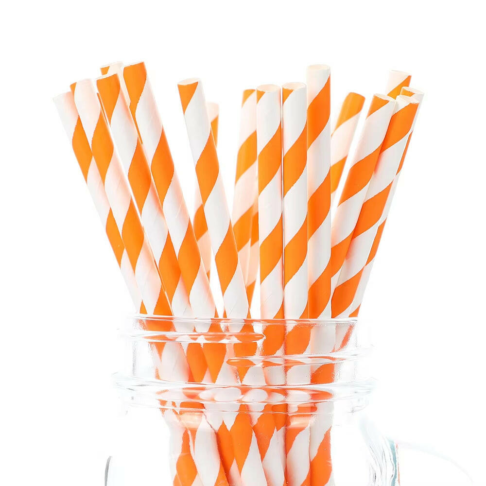 25-Pack Halloween Disposable Straws – Choose from 17 Spooky Designs for Party Drinks & Decor
