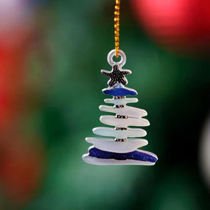 Sea Glass Advent Calendar – 24 Mini Christmas Ornaments.