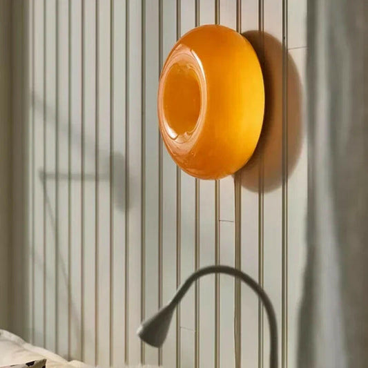 Nordic Doughnut Lamp - Soft Ambient Glow for Cozy Interiors, Perfect for Homes, Cafés & Studios!.