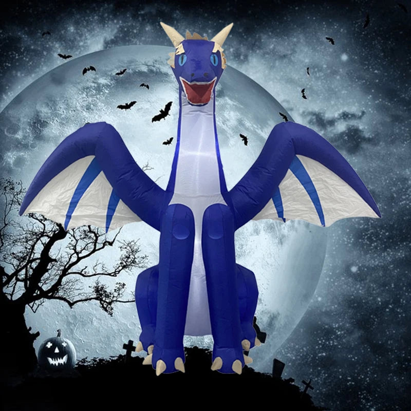 Giant Inflatable LED Halloween Decor for Indoor & Outdoor Parties, Gardens, and Lawns