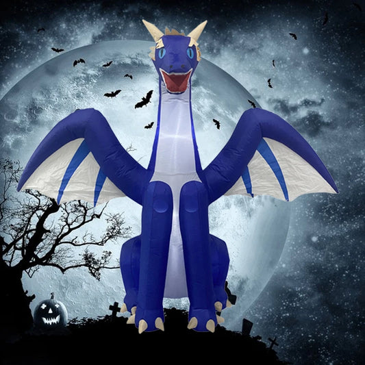 Giant Inflatable LED Halloween Decor for Indoor & Outdoor Parties, Gardens, and Lawns