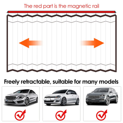 ​​​​​​​Magnetic Car Sunshade Curtains – UV Protection & Privacy Shield