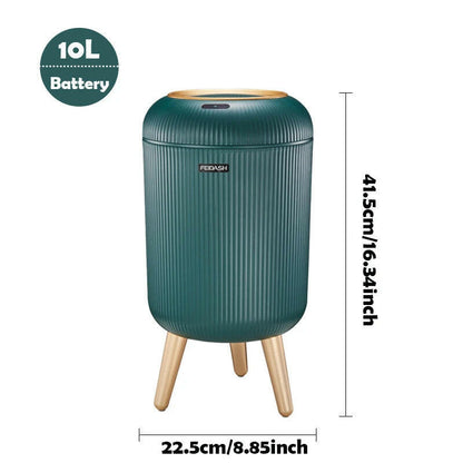 Smart Motion Sensor Trash Can - Automatic Lid, Odor Control & Stylish Design for Modern Homes & Offices!.