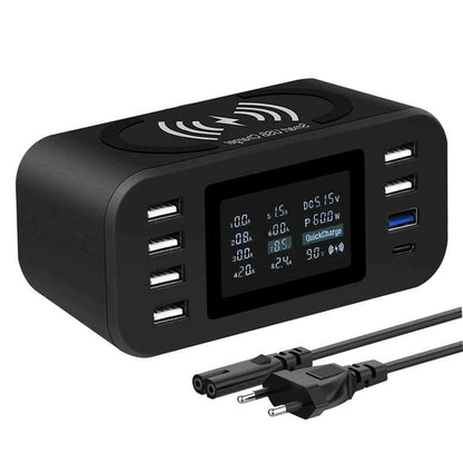 60W Qi Wireless Charging Station – Fast, Smart & Multi-Device Ready!.