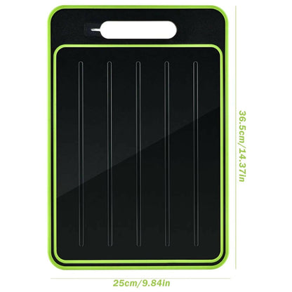 4-in-1 Miracle Melt Defrosting Board – Cutting, Grating & Sharpening.